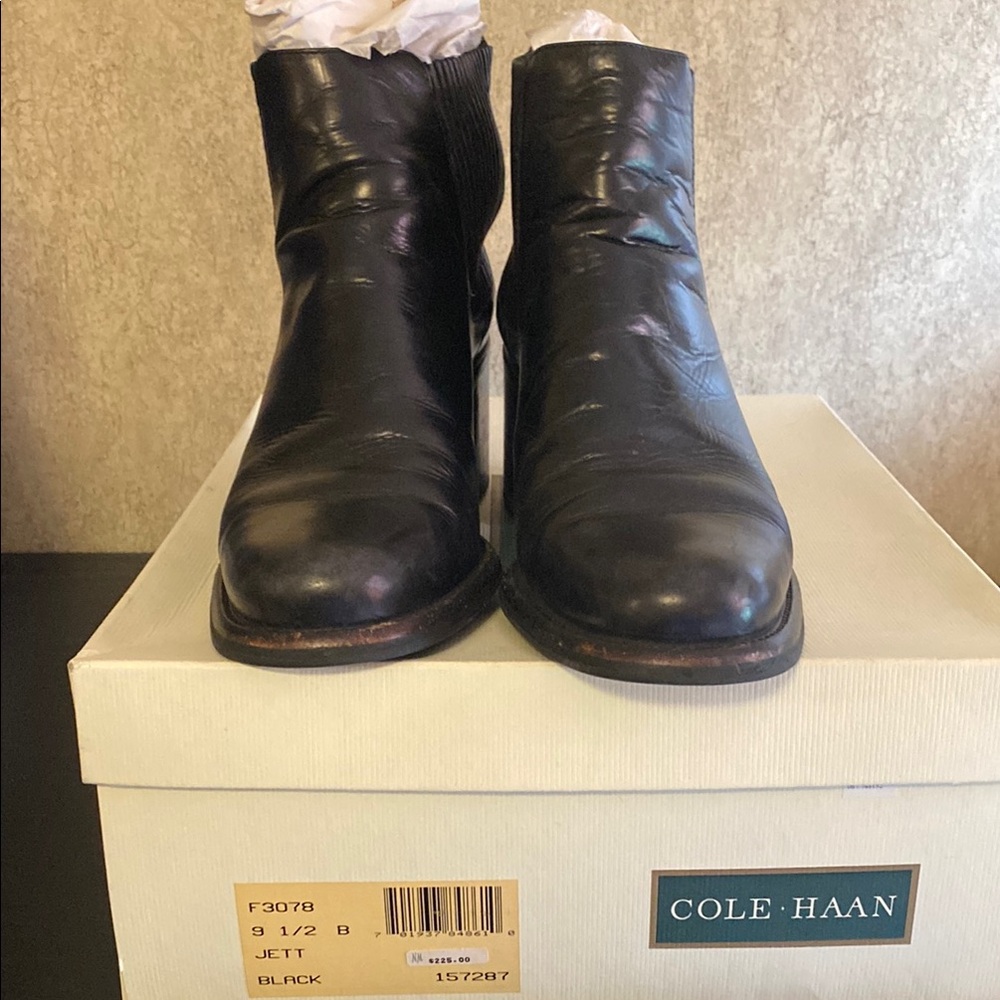 Cole Haan Women's Black Ankle Boots